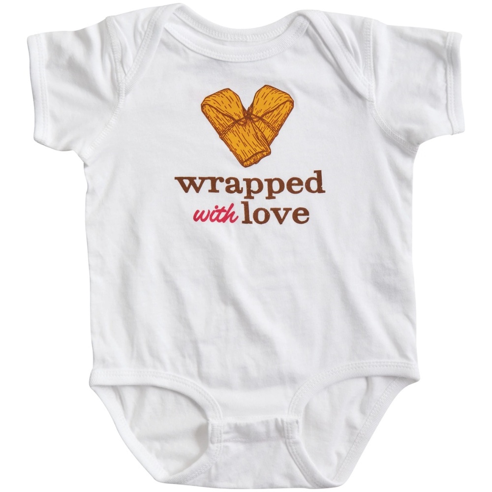 NWT H-E-B Wrapped In Love Tamales One Piece Bodysuit size 12M